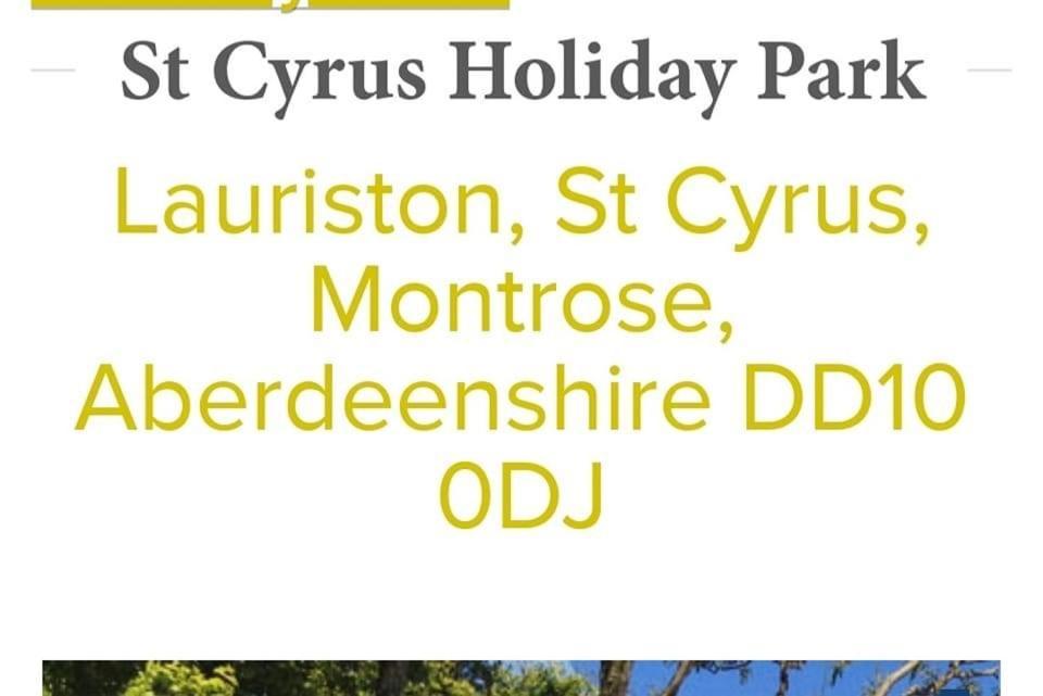 Wrights Retreat 4 Lunan View St Cyrus Caravan Park Saint Cyrus Eksteriør bilde