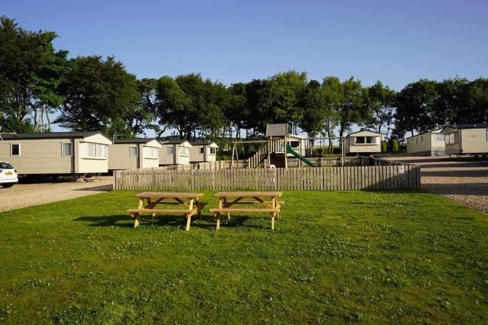 Wrights Retreat 4 Lunan View St Cyrus Caravan Park Hotell Saint Cyrus Eksteriør bilde