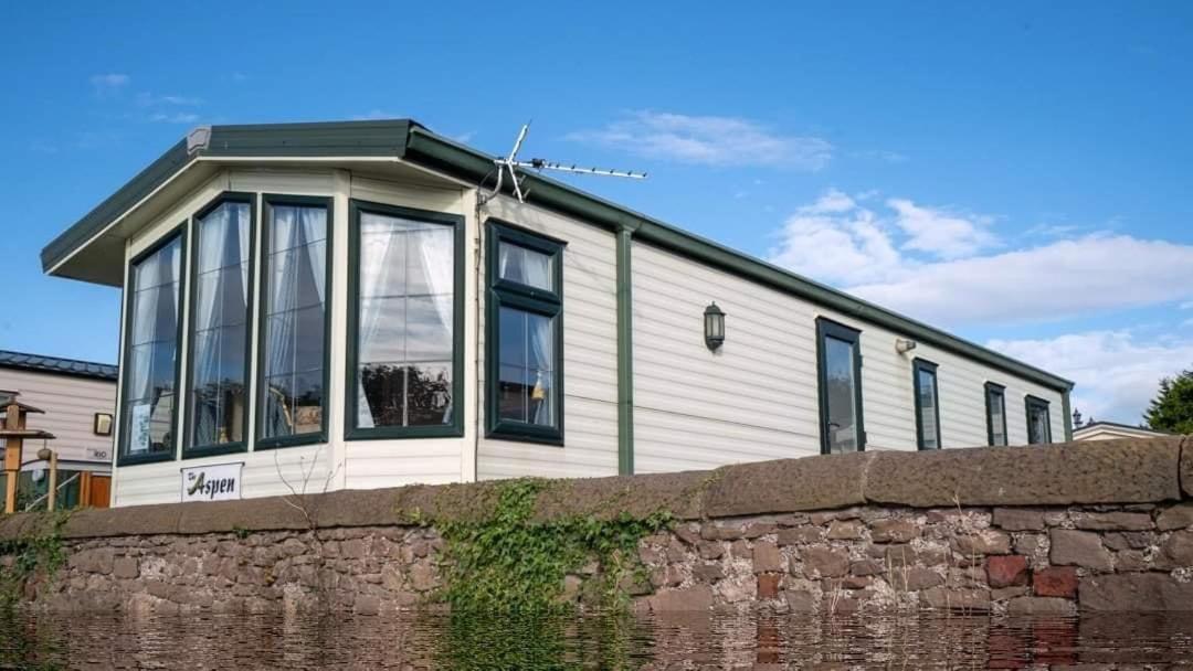 Wrights Retreat 4 Lunan View St Cyrus Caravan Park Hotell Saint Cyrus Eksteriør bilde