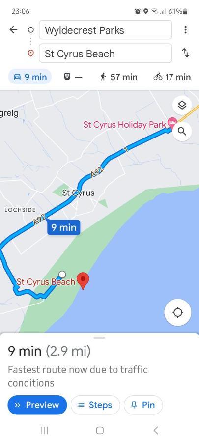 Wrights Retreat 4 Lunan View St Cyrus Caravan Park Saint Cyrus Eksteriør bilde