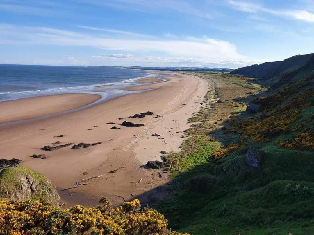 Wrights Retreat 4 Lunan View St Cyrus Caravan Park Hotell Saint Cyrus Eksteriør bilde